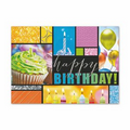 Favorite Things Birthday Card - Silver Lined White Envelope